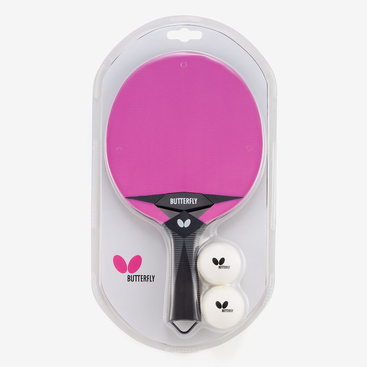 Butterfly Outdoor Racket - Rose - Packaging